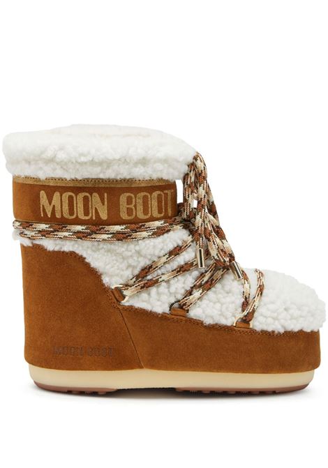 stivali  icon low shearling donna whisky MOON BOOT | 80D1409580MA03